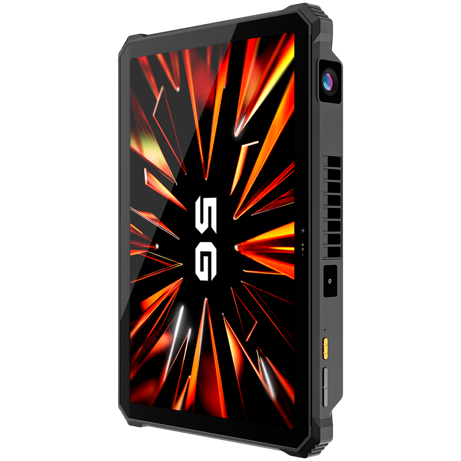 Blackview Active 12 Pro Rugged Tab 5G 16GB/1Tb 11-inch FHD 1920x1200 IPS 90Hz LCD Corning Glass 3 + PROJECTOR 120-inch MT7300 Octa-core 2.5GHz 50MP Front/108MP Rear Camera night vision 30000mAh NO charging Android 15 NFC MIL-STD-810H Black - imagine 4