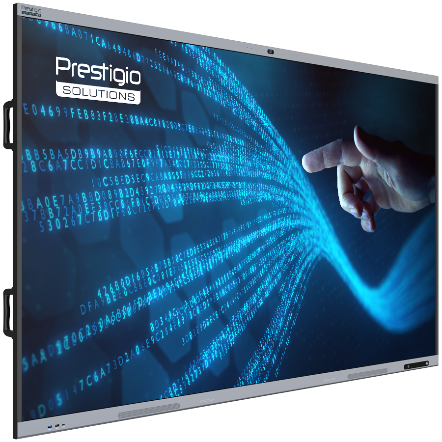 PRESTIGIO SOLUTIONS Multiboard 75'' Light+ Gen 2, Android 13, Google EDLA, AI Camera, 16/128GB - imagine 3