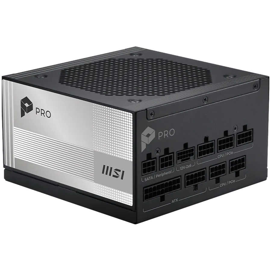 Sursă PC MSI PRO A1000PL PCIE5 1000W 80 Plus Platinum - imagine 3