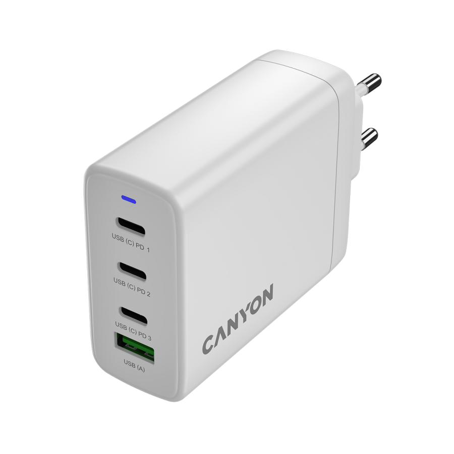 Încărcător Canyon OnCharge 120 GaN 120W 4 Porturi USB - imagine 4
