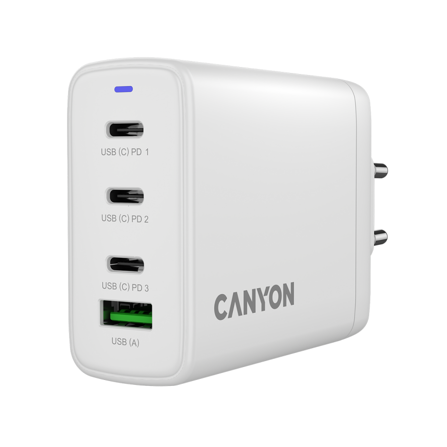 Încărcător Canyon OnCharge 120 GaN 120W 4 Porturi USB - imagine 5