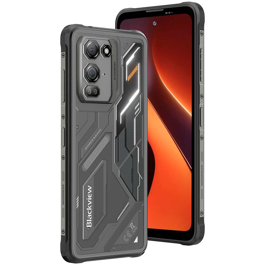 Telefon Blackview FORT 200 LTE negru 6GB 256GB Phantom Black rugged - imagine 2