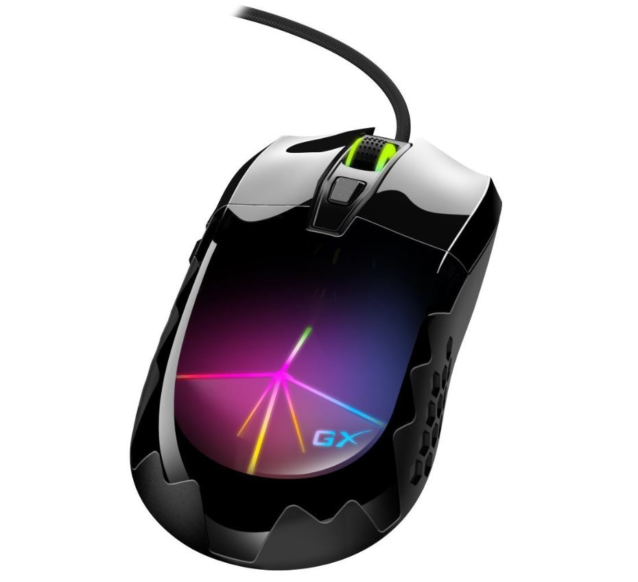 Mouse Genius Scorpion M715 gaming USB 7200 DPI negru - imagine 3