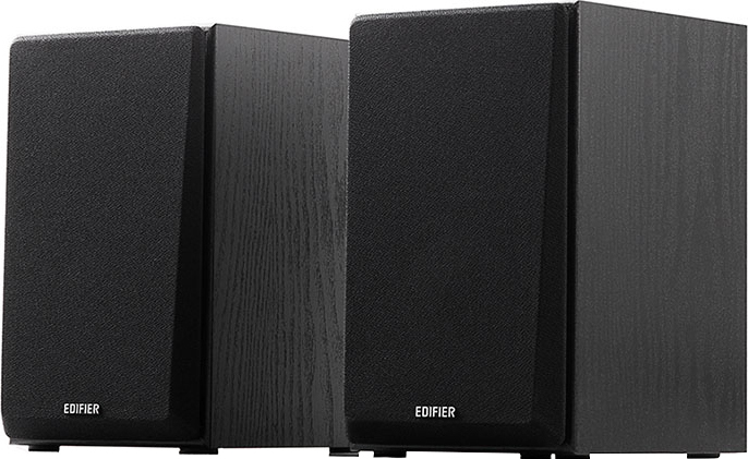 BOXE EDIFIER 2.0, RMS: 24W (2 x 12W), volum, bass, 220V alimentare, black "R980T" (timbru verde 11.00 lei) - imagine 2