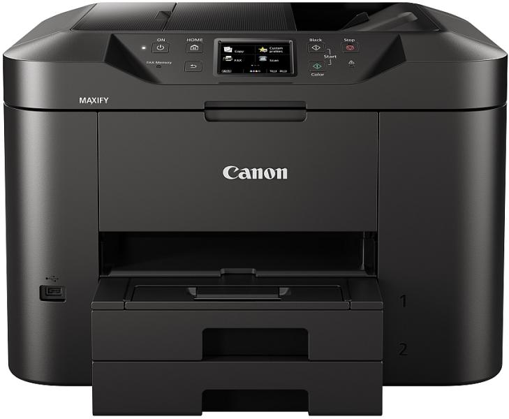 Multifunctional Inkjet Color Canon Maxify MB2750,A4,Functii:Impr|Scan|Cop|Fax, Vit Print Mono:24ppm,Vit print color:15ppm,Conectiv:USB|Ret|WiFi, Duplex:Da, ADF:ADF(timbru verde 40 lei) "CH0958C009AA"
