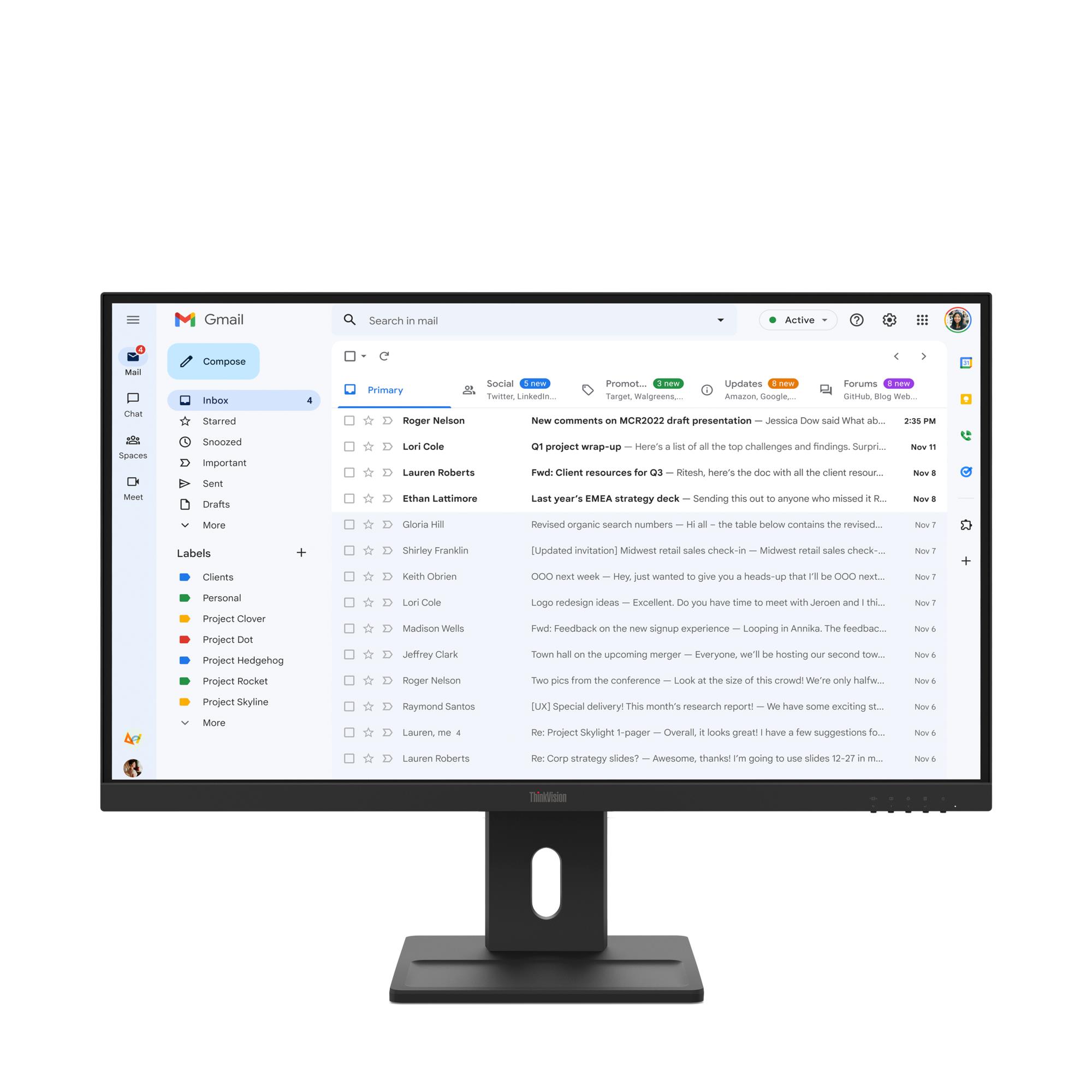 Monitor Lenovo ThinkVision E27-40 27