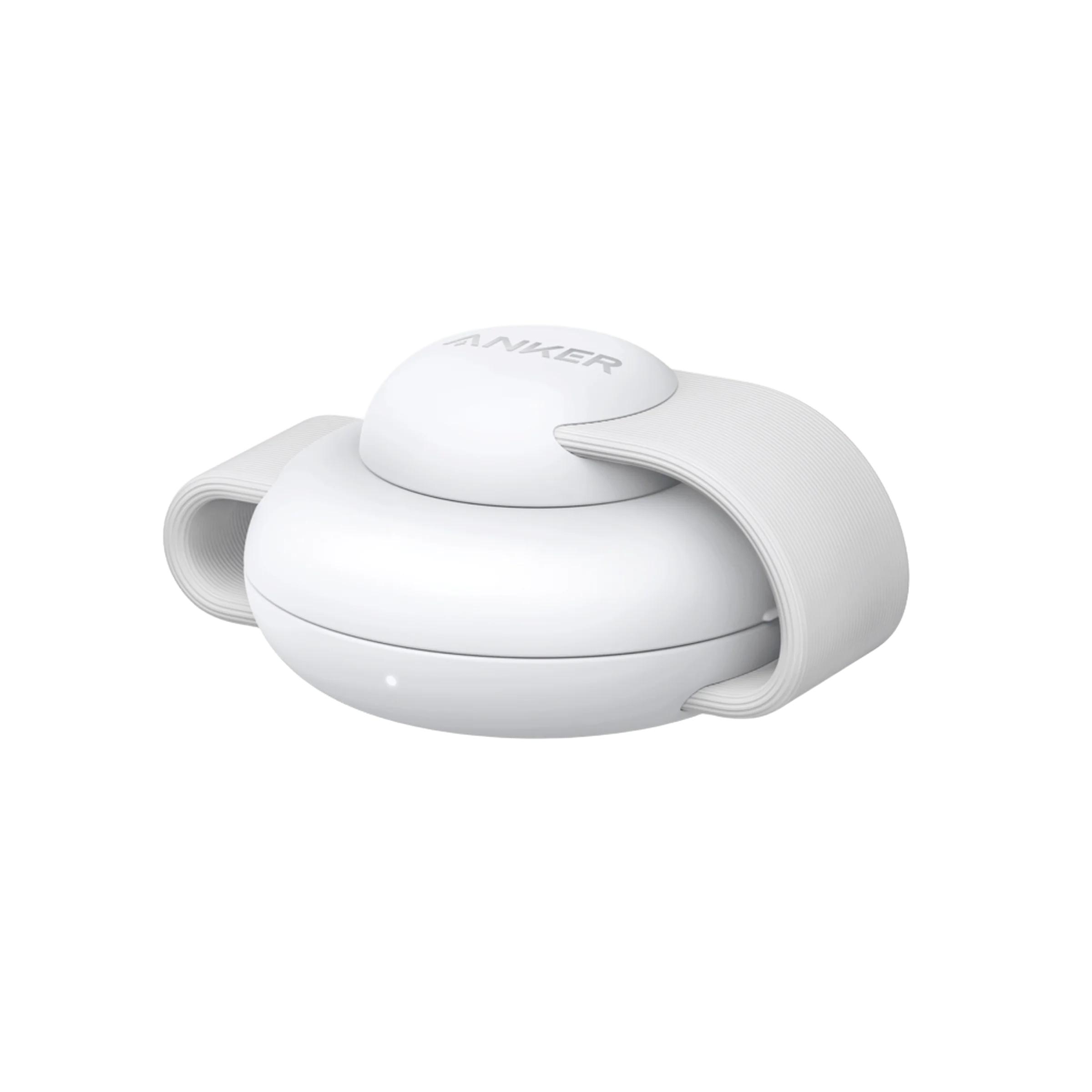 Stand cu incarcare wireless 3 in 1 Anker, MagGo 3-in-1, 15W, portabil, pliabil, fast charge, pentru iPhone seriile 12-16, Apple Watch, AirPods, 1 x USB-C incarcare, alb, "B25M8H21" (timbru verde 0.18 lei) - 0194644205928