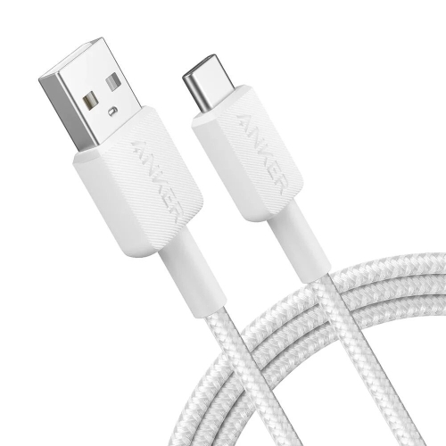 Cablu Anker 322 alb USB A USB C 1 8m braided - imagine 2