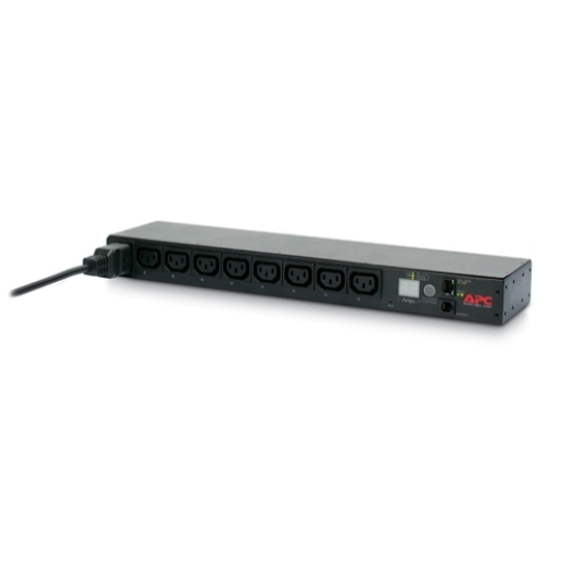 PDU APC, 1U pt. rack 19 inch, 8 prize IEC, intrare IEC, max 16 A, cablu 2.5 m, negru, "AP7921B" (timbru verde 4 lei) - imagine 3