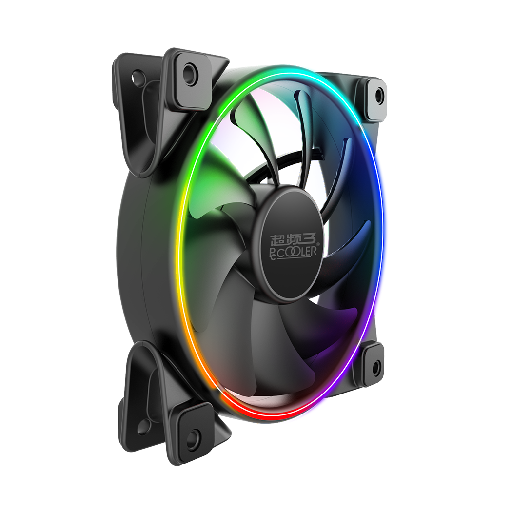 Ventilator PC PCCooler CORONA FRGB 120 120 mm A-RGB PWM - imagine 2