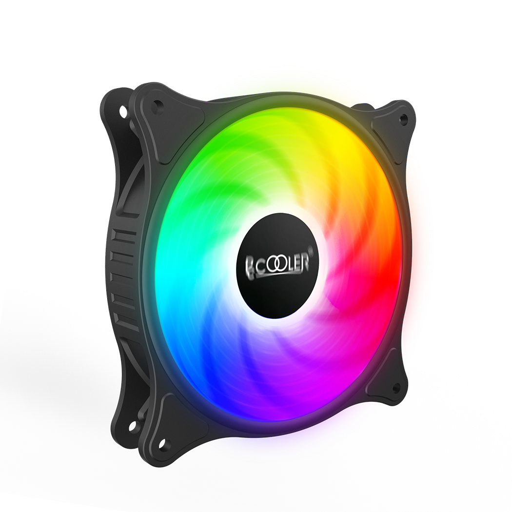 Ventilator PC PCCooler FX-120-3 RGB 120 mm 3-pin fix - imagine 2