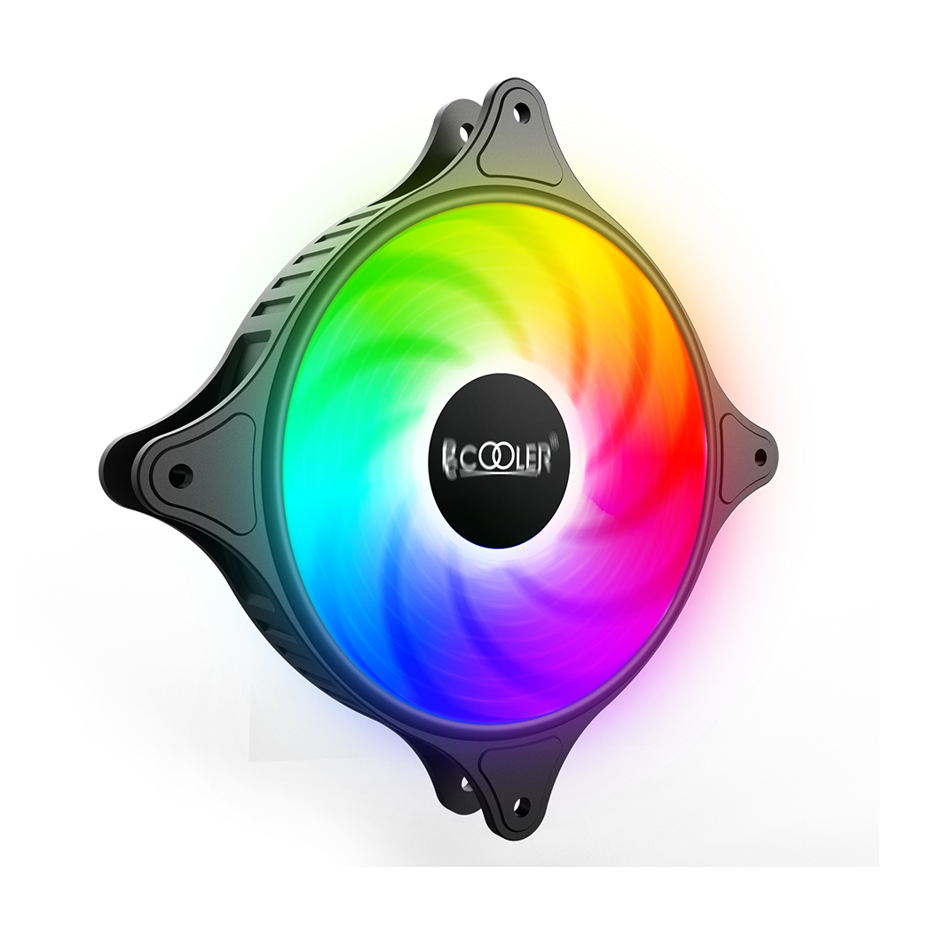 Ventilator PC PCCooler FX-120-3 RGB 120 mm 3-pin fix - imagine 3