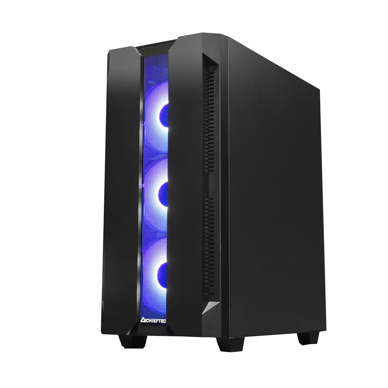 Carcasă Chieftec Hunter GS-01B-OP ATX RGB neagră - imagine 2