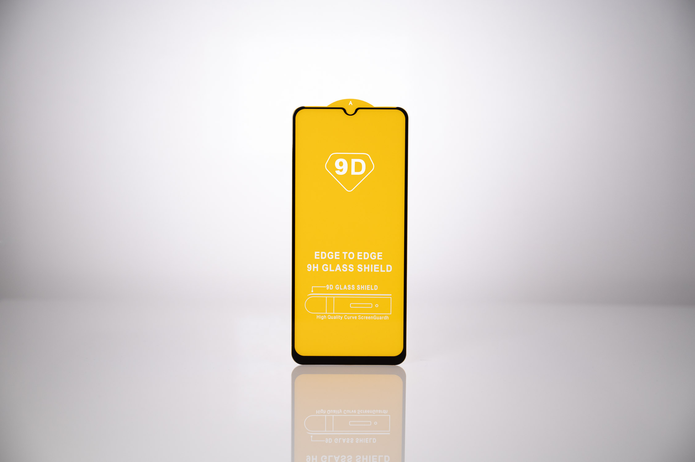 FOLIE STICLA Spacer pentru Samsung Galaxy A12, grosime 0.3mm, acoperire totala ecran, strat special anti-ulei si anti-amprenta, Tempered Glass, sticla 9D, duritate 9H "SPPG-SM-GX-A12-TG" - imagine 4