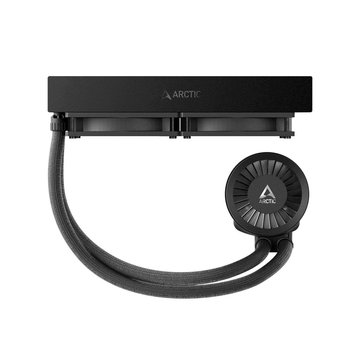 COOLER Arctic "Liquid Freezer III 240", racire lichid,skt. Intel LGA1700, AMD AM5/AM4,radiator aluminiu,pompa 2800rpm, fan 2x120mm,1800rpm,conector 4-pin PWM, negru "ACFRE00134A" (timbru verde 2 lei) - imagine 3