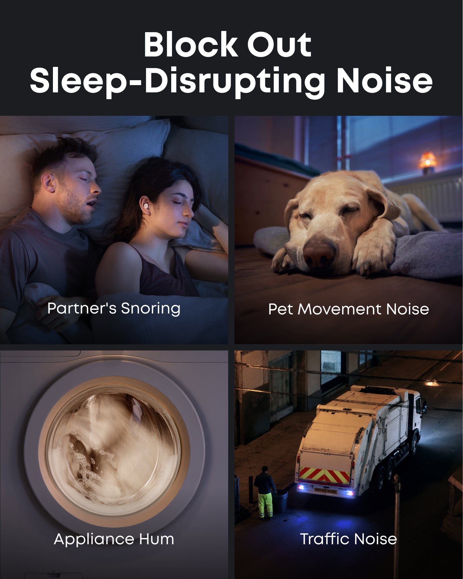 Căști Anker Soundcore Sleep A30 Bluetooth 5.4 ANC alb - imagine 4