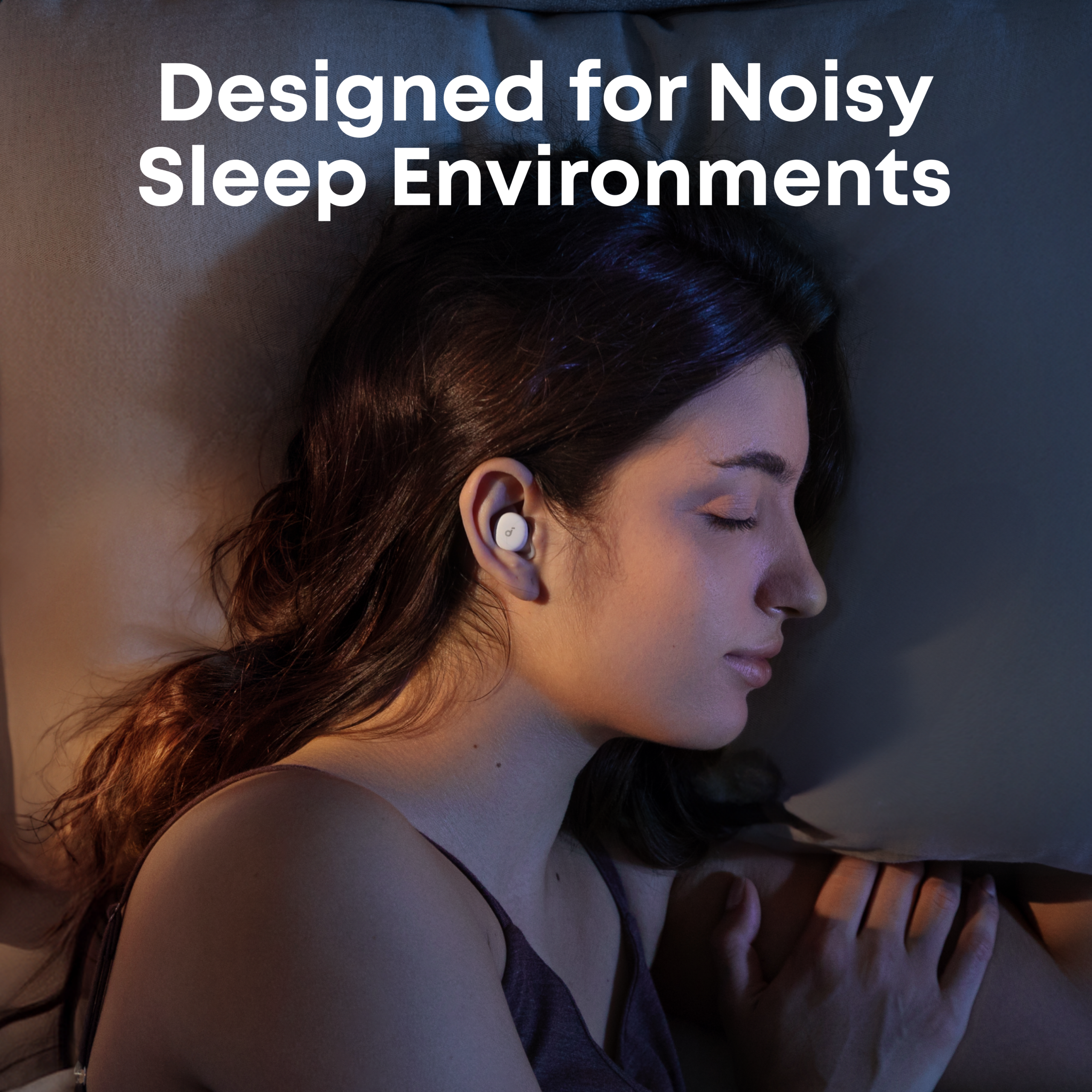 Căști Anker Soundcore Sleep A30 Bluetooth 5.4 ANC alb - imagine 3