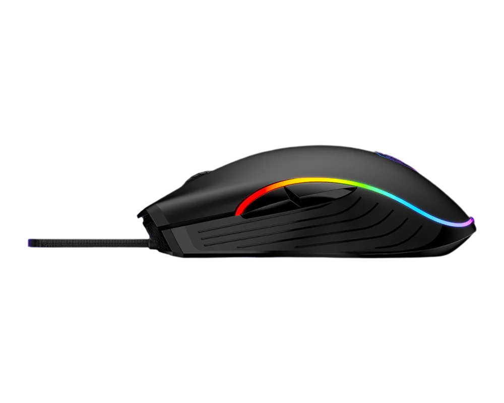 Mouse gaming MSI FORGE GM300 7200 DPI RGB USB negru - imagine 2
