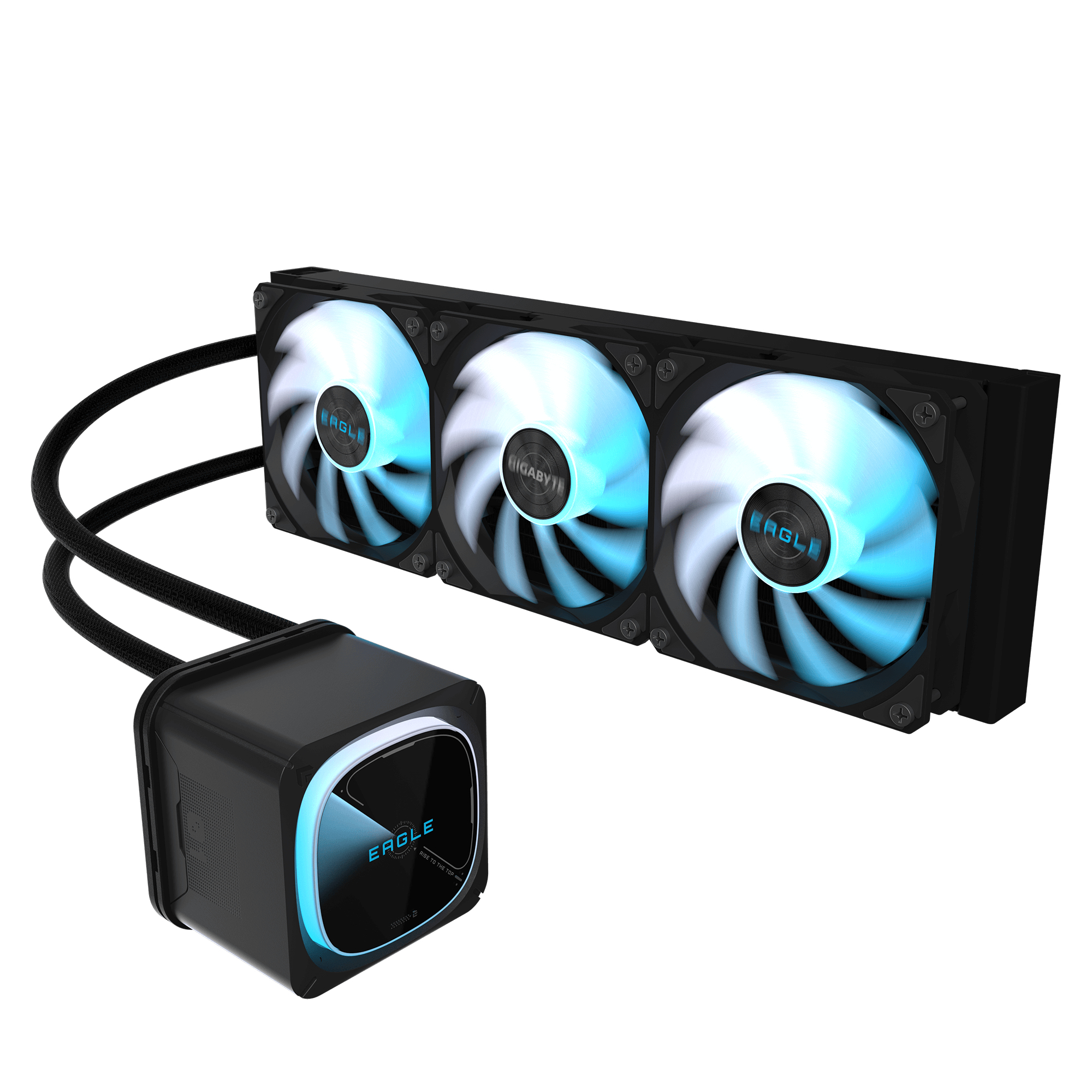Cooler lichid Gigabyte Eagle 360 AIO 360 mm RGB - imagine 2