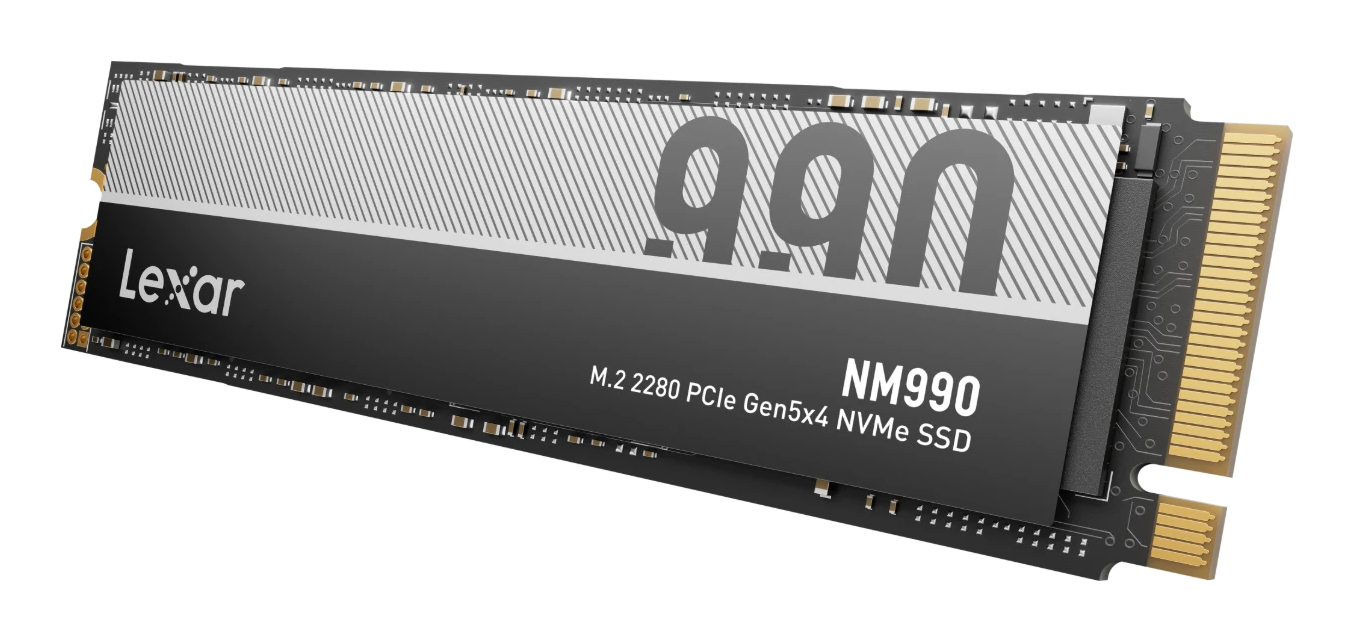 NM990 1TB PCI Express 5.0 x4 M.2 2280 "LNM990X001T-RNNNG" - imagine 4