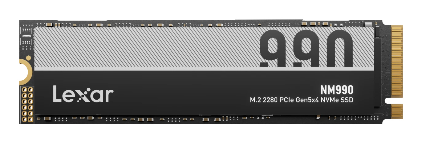 NM990 1TB PCI Express 5.0 x4 M.2 2280 "LNM990X001T-RNNNG" - imagine 3