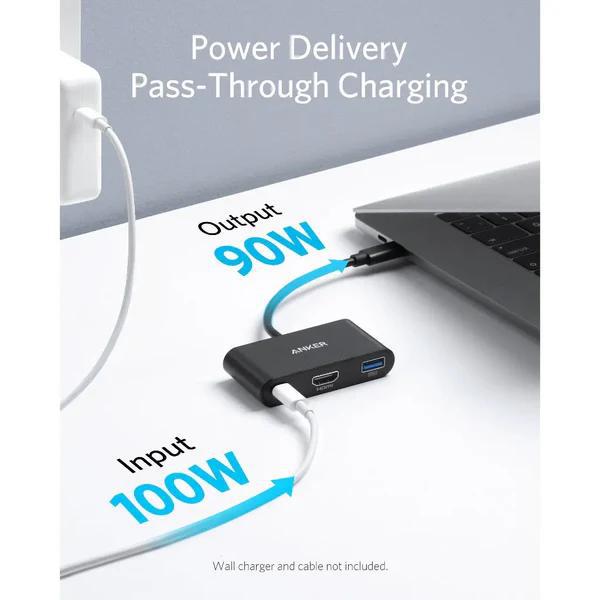 Docking station Anker PowerExpand 3-in-1 USB-C gri - imagine 3