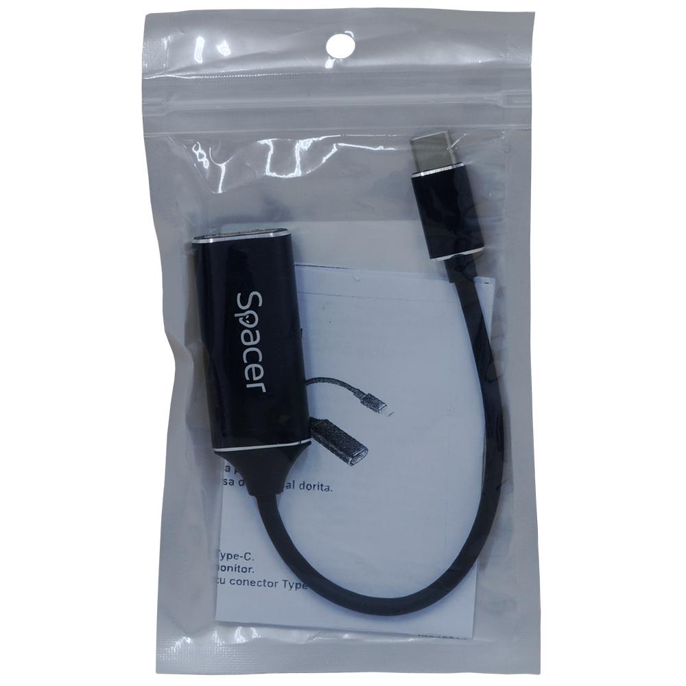 Adaptor video Spacer SPVC-DPm-HDMIf-0-1m - imagine 4