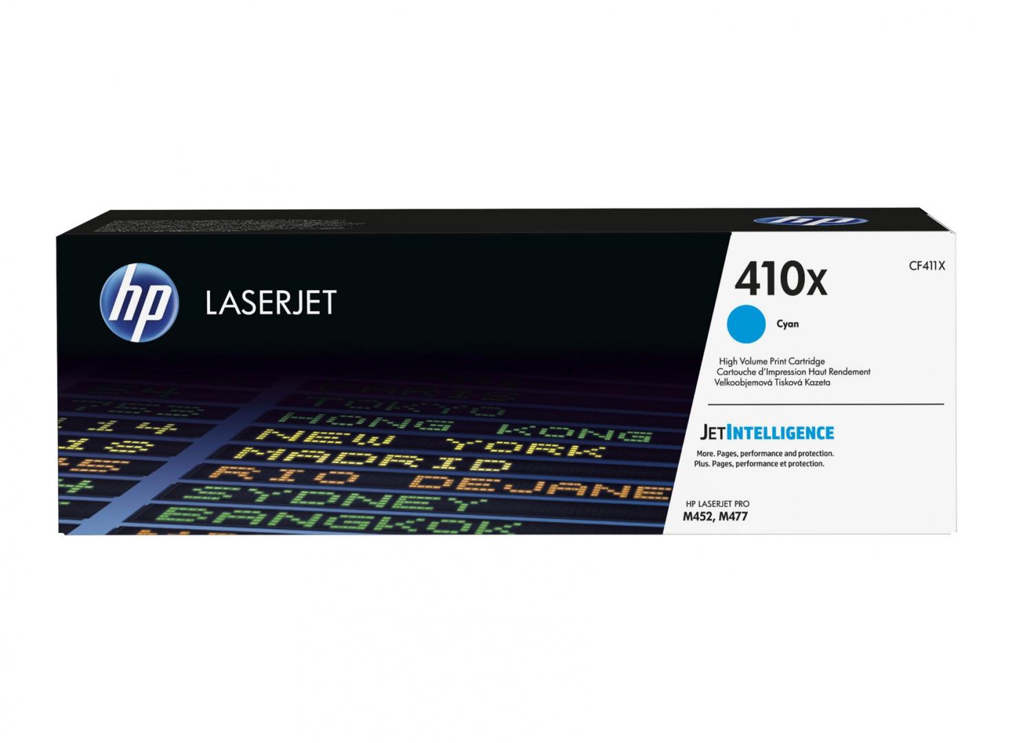 Toner HP 410X Cyan CF411X