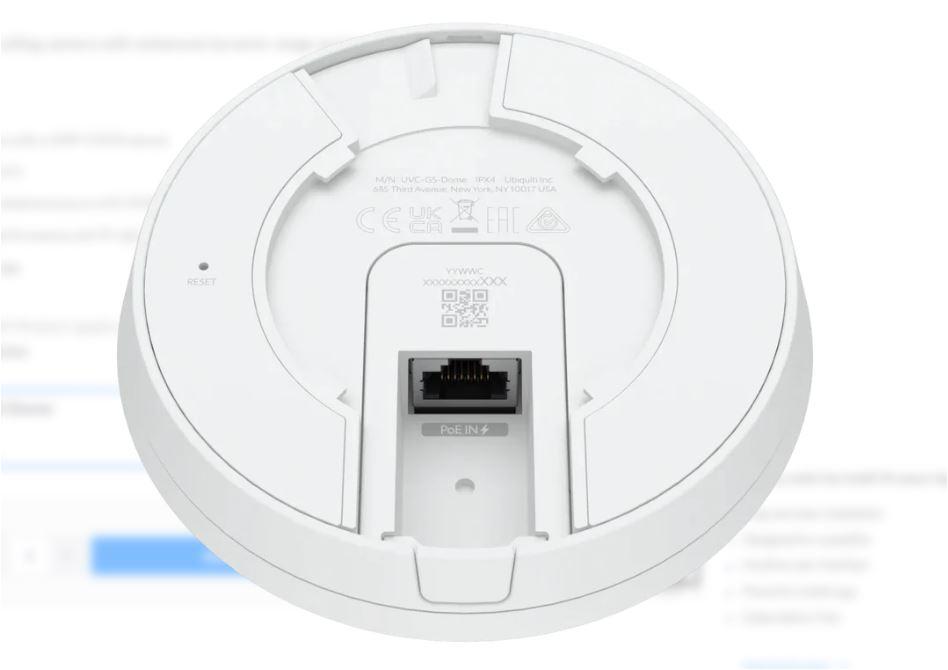 Cameră IP Ubiquiti G5 Dome PoE UVC-G5-DOME - imagine 4