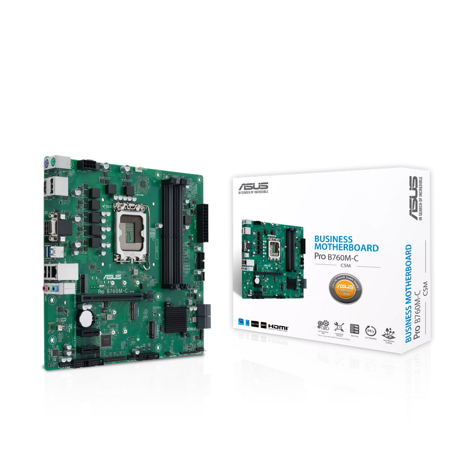 MB ASUS PRO B760M-C-CSM DDR5 LGA1700 "PRO B760M-C-CSM"