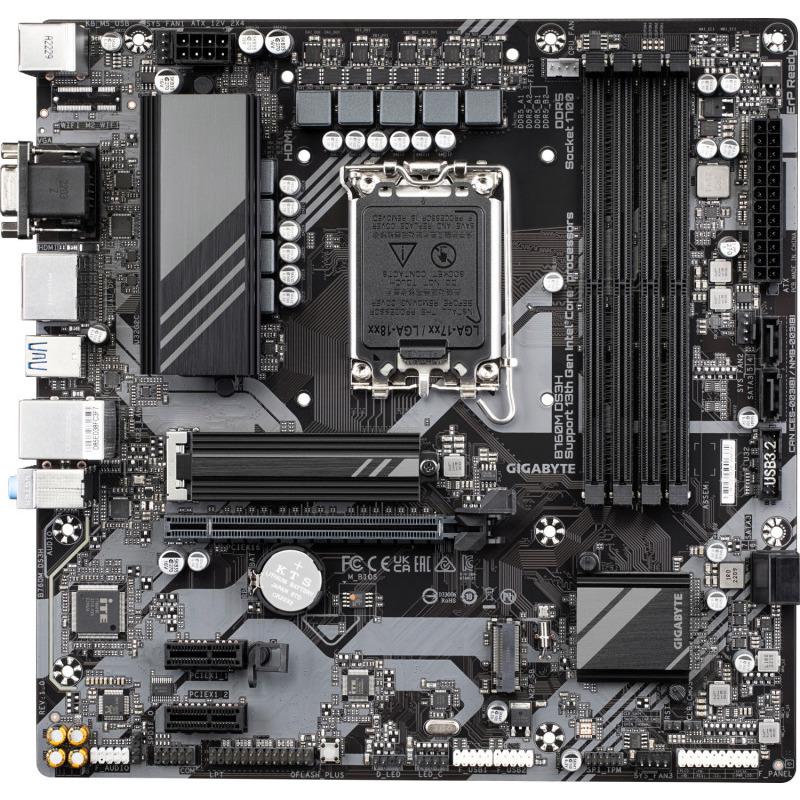 Placă de bază Gigabyte B760M DS3H DDR4 mATX LGA1700 - imagine 6