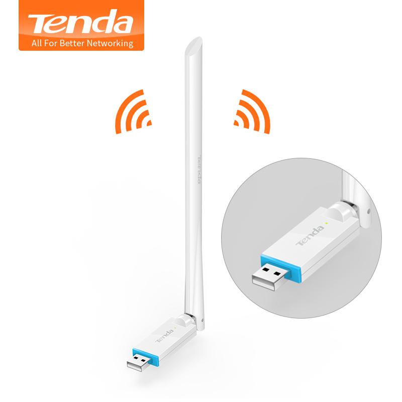 ADAPTOR RETEA Tenda AX300, extern wireless 2.4 GHz, USB 2.0 port, 300 Mbps, antena externa x 1, Wi-Fi 6 "U2" (timbru verde 0.18 lei)