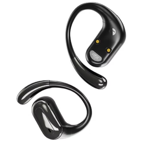 Căști wireless Gembird OWS-01-BK open-ear Bluetooth 5 negru - imagine 2