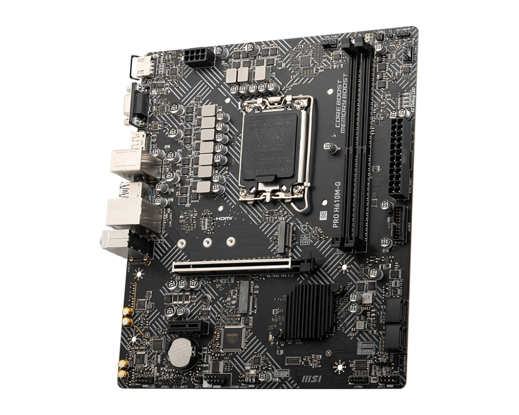 Placa de baza MSI PRO H610M-G DDR5 LGA1700 mATX - imagine 3