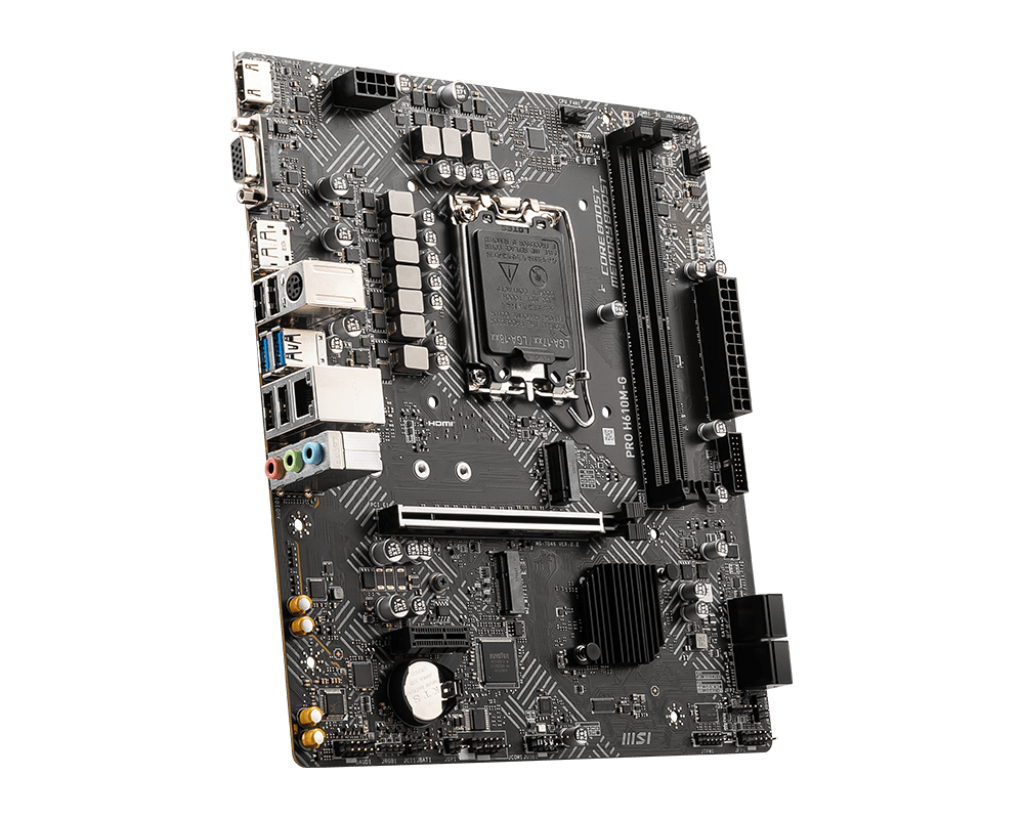 Placa de baza MSI PRO H610M-G DDR5 LGA1700 mATX - imagine 4
