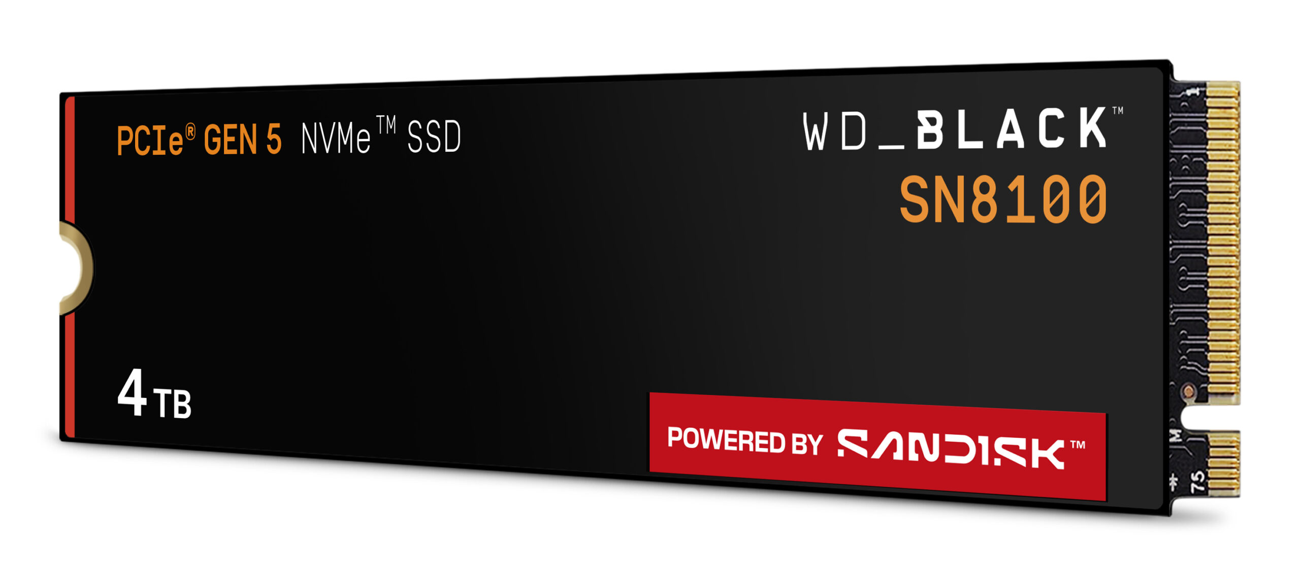 SSD WD Black SN8100 4TB M 2 PCIe Gen5 WDS400T1X0M-00CMT0 - imagine 3