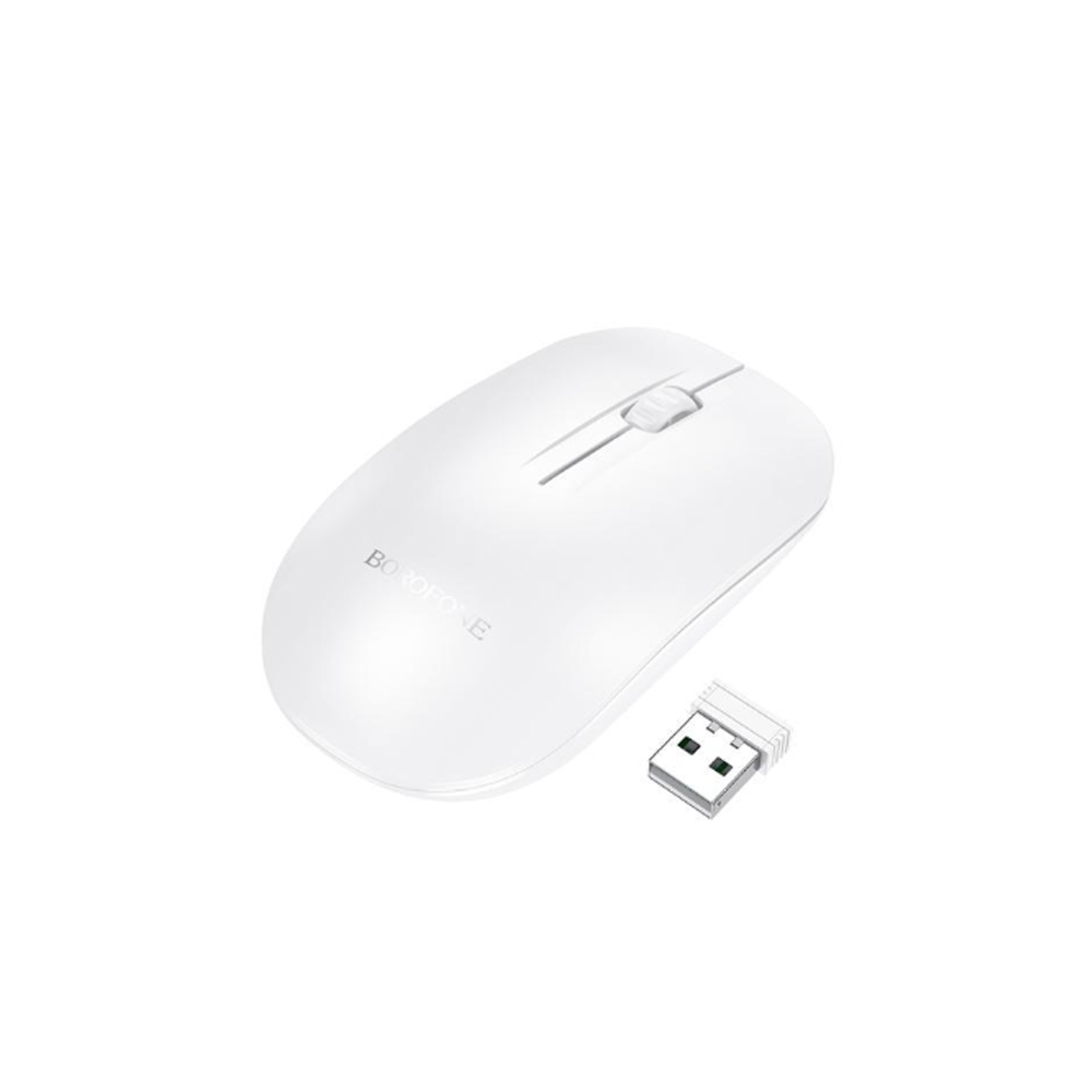 Mouse Borofone BG14 wireless alb