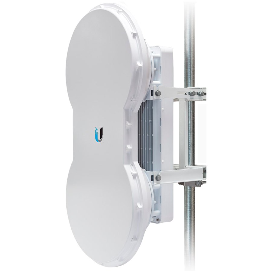UBIQUITI airFiber 5 High-Band; 5 GHz, high-band 100+ km link range; 1.2+ Gbps throughput; Separate integrated TX and RX antennas; Integrated GPS sync; 1+ Mpps processing. - imagine 2