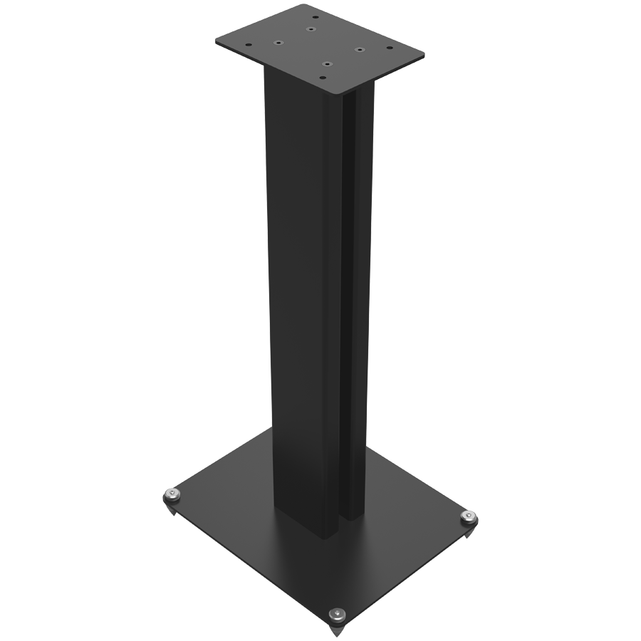 KLIPSCH KS-28 SPEAKER STANDS Black Bookshelf Speaker Stands 28" - imagine 2