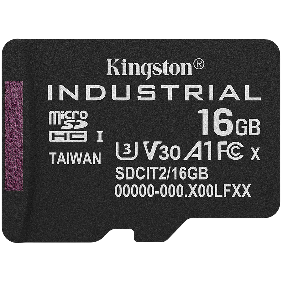 Kingston 16GB microSDHC Industrial C10 A1 pSLC Card + SD Adapter - imagine 3