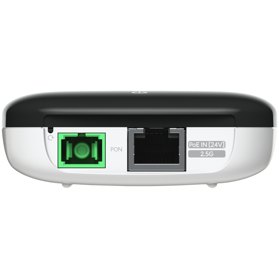 Ubiquiti Wave-Fiber-ONU-20 A GPON optical network unit with a 2.5 GbE port that delivers 1.2 Gbps uplink / 2.5 Gbps downlink speeds at distances up to 20 km - imagine 4