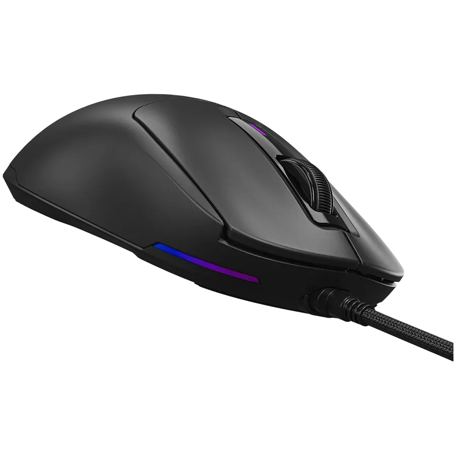 Mouse gaming Lorgar MSA10R PixArt 3311 cu fir - imagine 5
