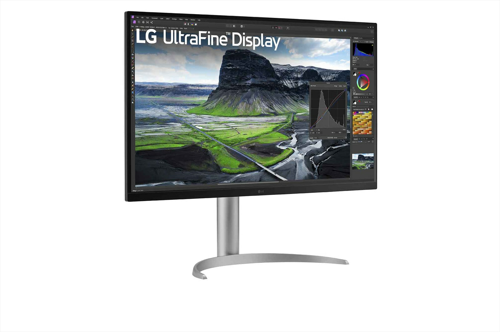 Monitor LG 32UQ850V-W 4K USB-C UltraFine 32 inch - imagine 3