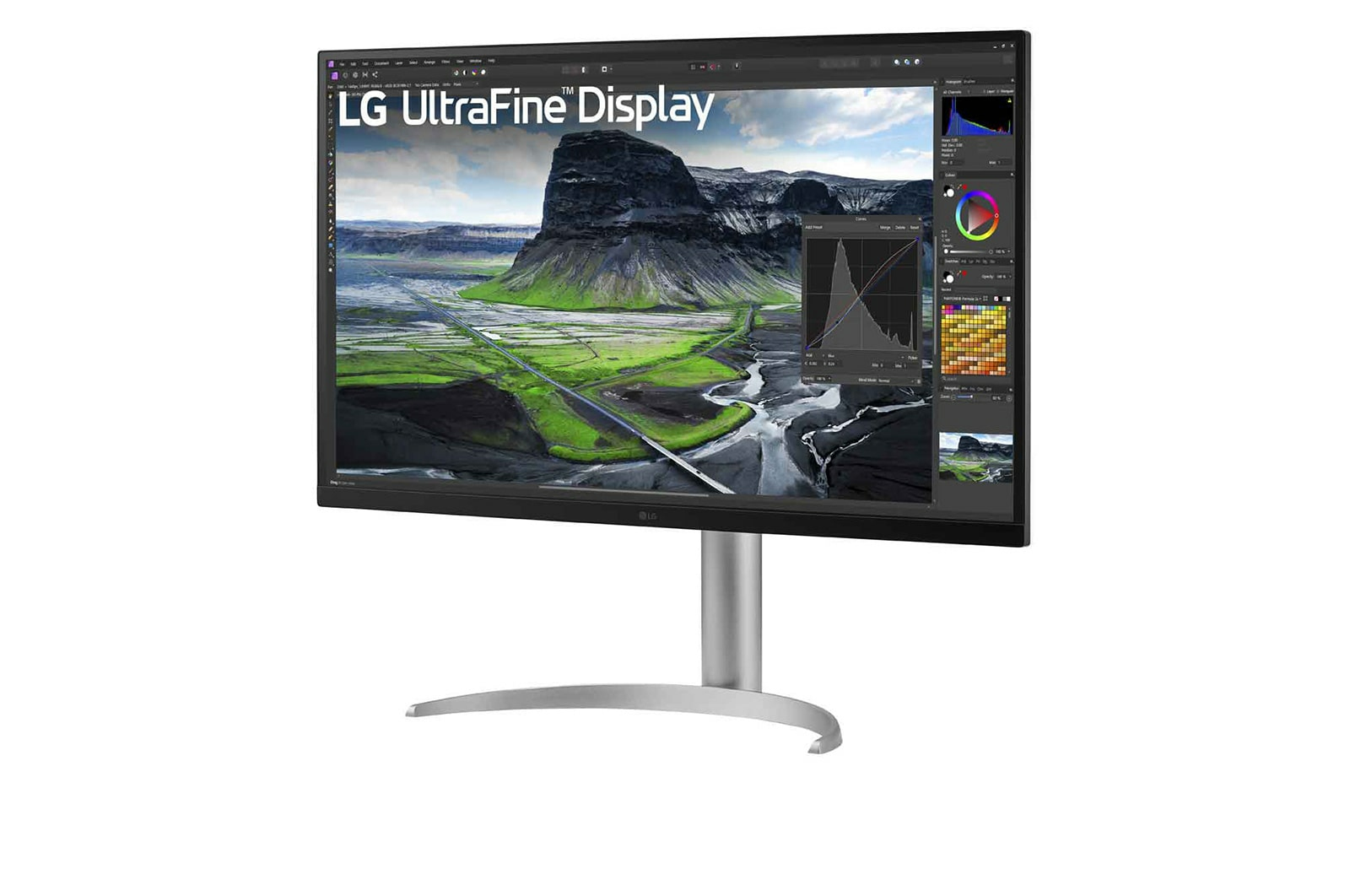 Monitor LG 32UQ850V-W 4K USB-C UltraFine 32 inch - imagine 2