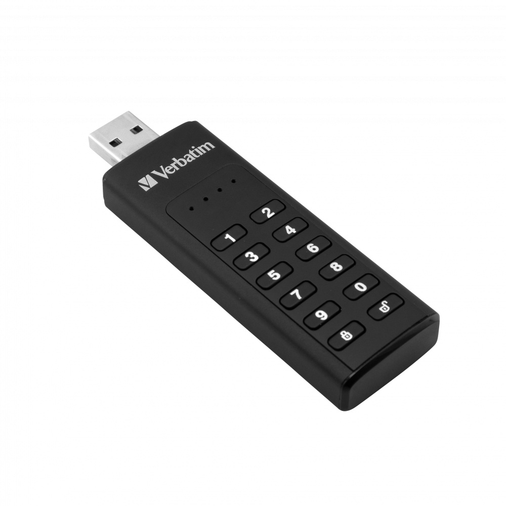 MEMORII USB Verbatim VER 49428 KEYPAD SECURE USB 3.0 DRIVE, "49428" (timbru verde 0.03 lei) - imagine 2