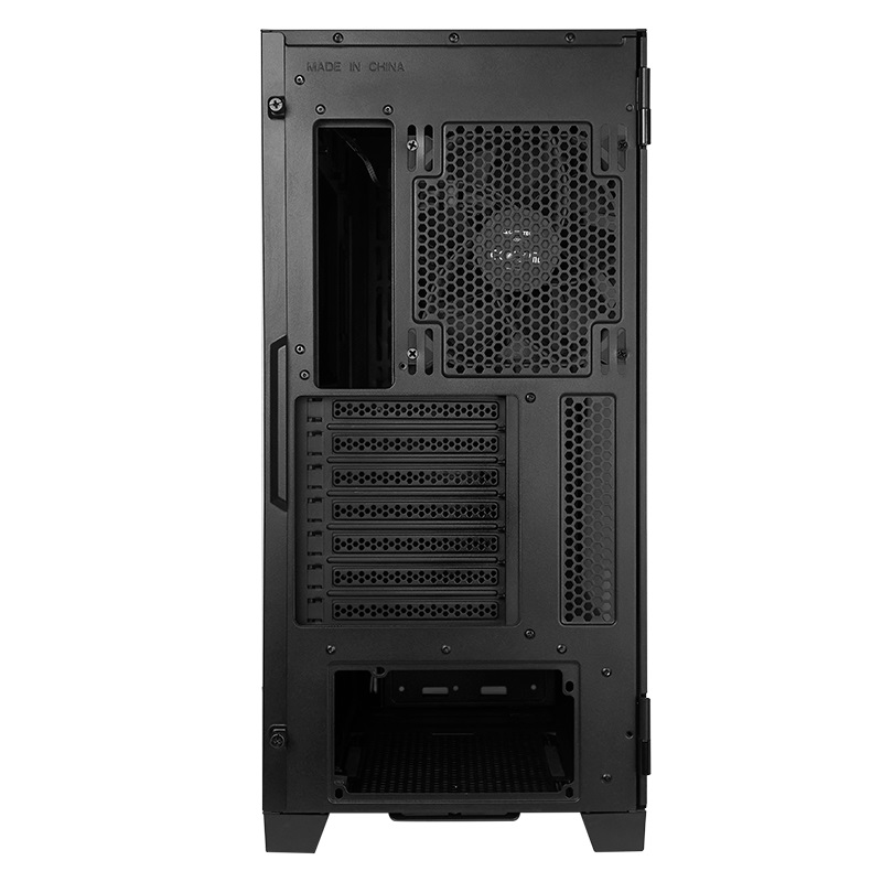 CARCASA Chieftec "APEX AIR", Tower, ATX, fara sursa, 3xfan, USB 3.2 gen 2 Type-Cx2, USB 3.2 gen 1x2, USB 2.0x1, audio,mic,PSU shroud,7 sloturi expansiune, ARGB,negru, "GA-01B-M-OP" (timbru verde 0.32lei) - imagine 3