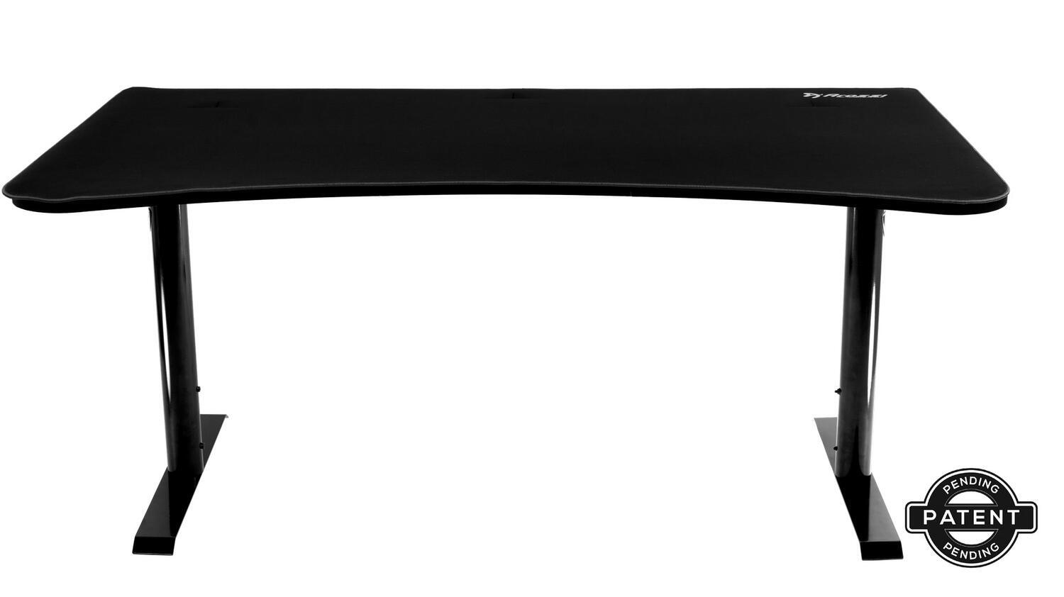 Arozzi Arena Pure Black, Birou Gaming Reglabil - imagine 5