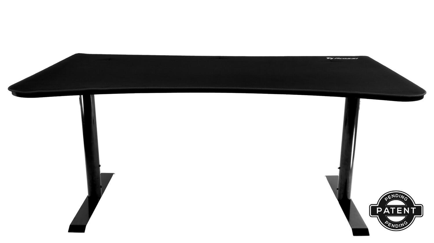 Arozzi Arena Pure Black, Birou Gaming Reglabil - imagine 4