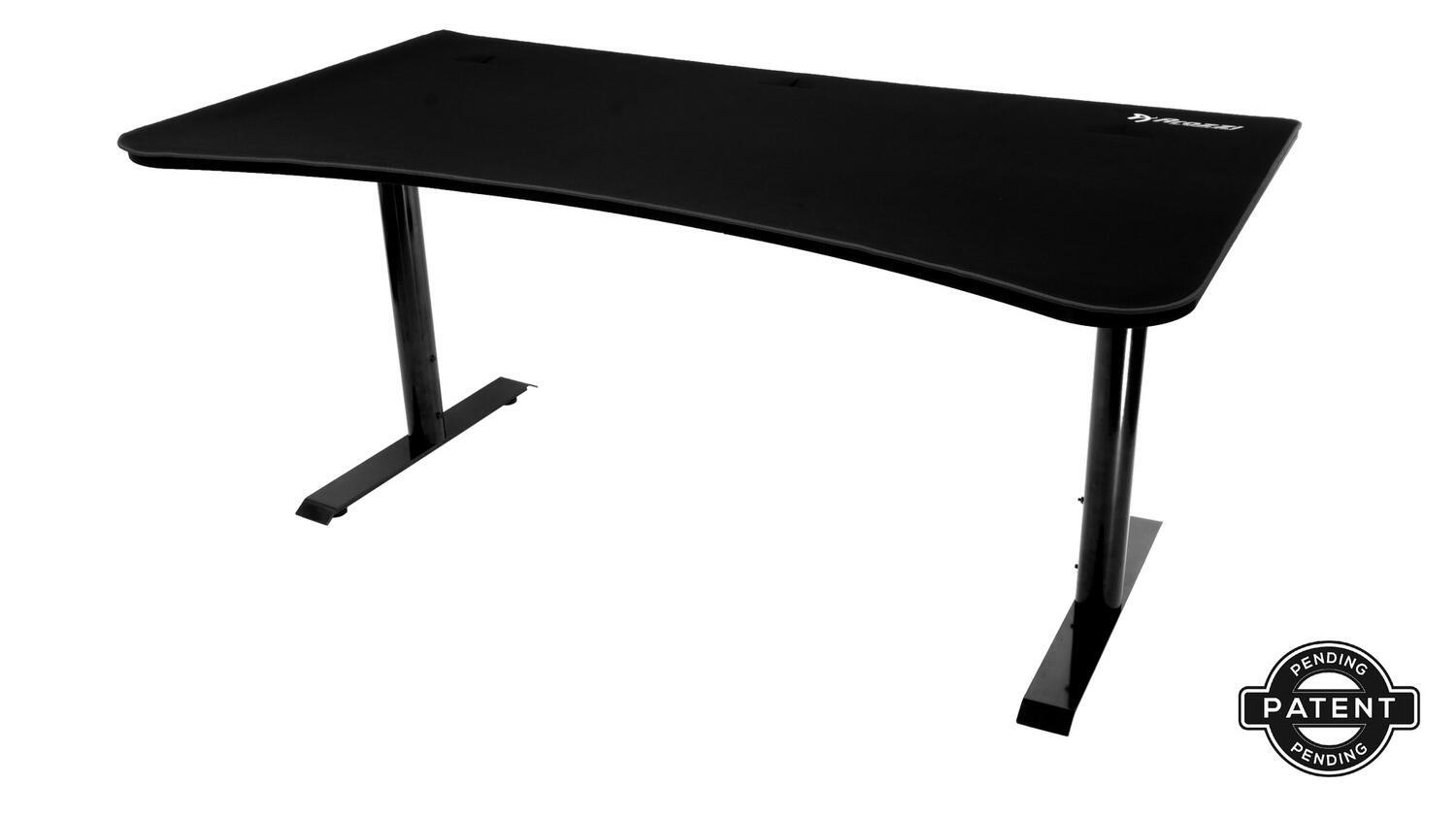Arozzi Arena Pure Black, Birou Gaming Reglabil - imagine 3