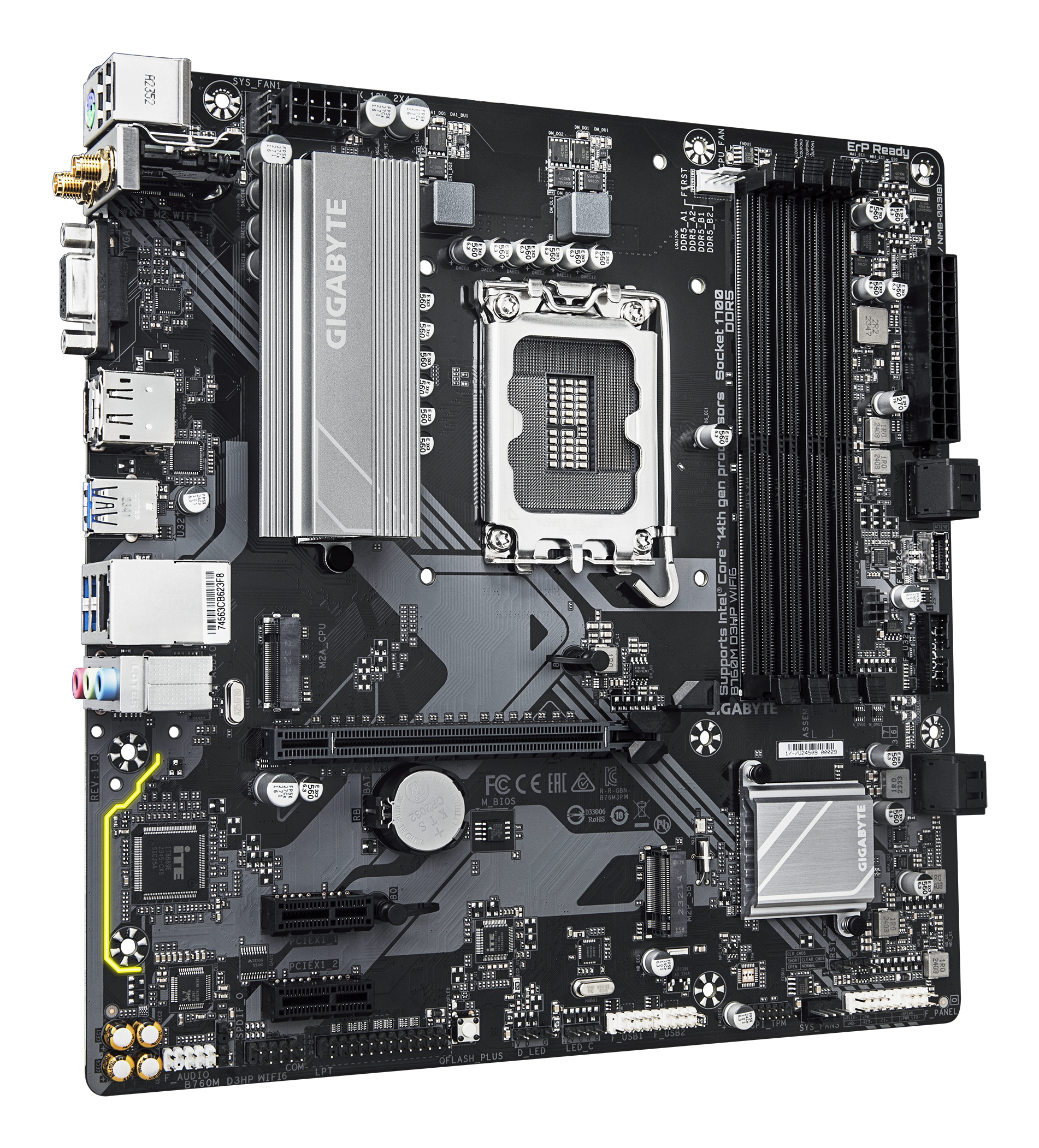 MB B760 S1700 MATX/B760M D3HP WIFI6 1.0 GIGABYTE "B760M D3HP WIFI6 1.0" - imagine 3